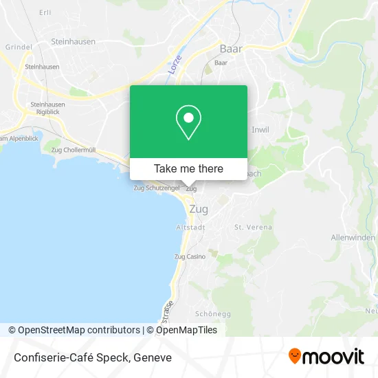 Confiserie-Café Speck map