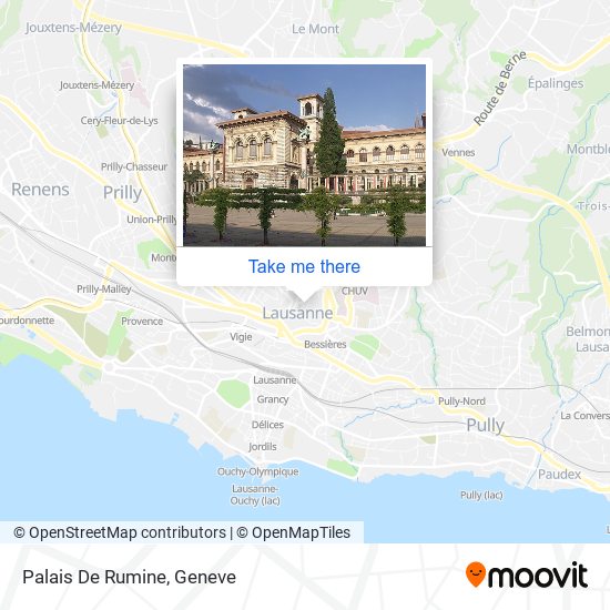 Palais De Rumine map