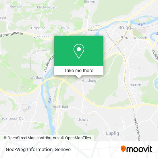 Geo-Weg Information map
