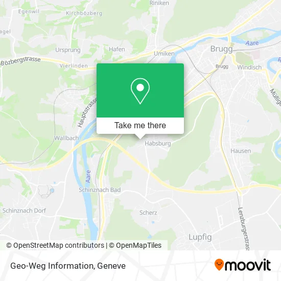 Geo-Weg Information map