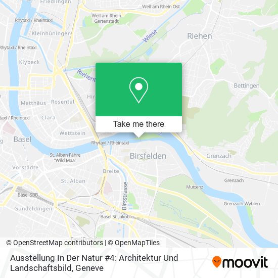 Ausstellung In Der Natur #4: Architektur Und Landschaftsbild map