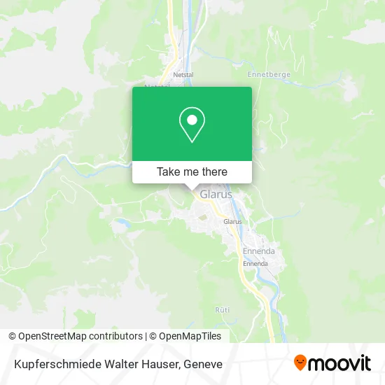 Kupferschmiede Walter Hauser map