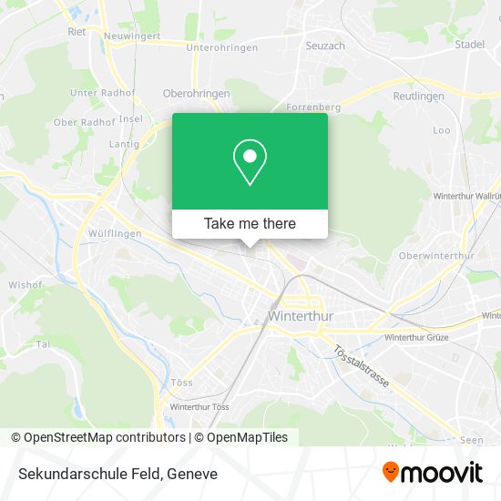 Sekundarschule Feld map