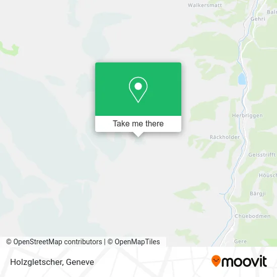Holzgletscher map