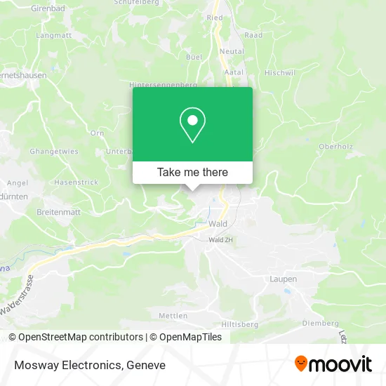 Mosway Electronics map