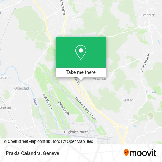 Praxis Calandra map