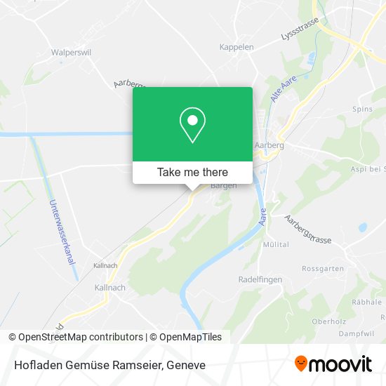 Hofladen Gemüse Ramseier map