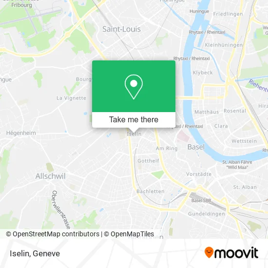 Iselin map
