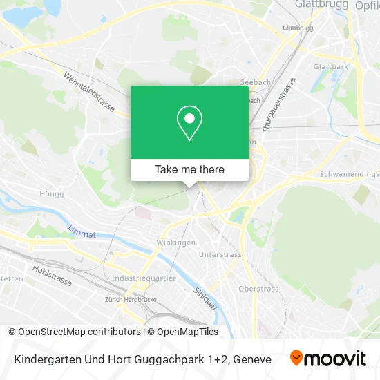 Kindergarten Und Hort Guggachpark 1+2 map