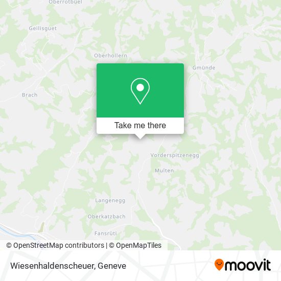 Wiesenhaldenscheuer map