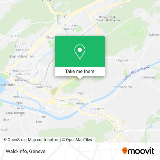 Wald-Info map