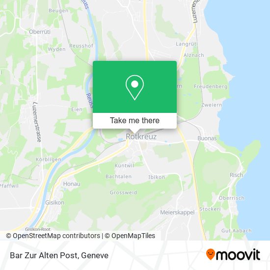 Bar Zur Alten Post map