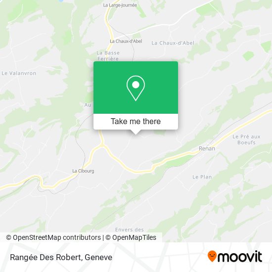 Rangée Des Robert map