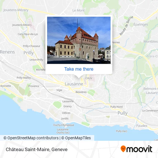 Château Saint-Maire map