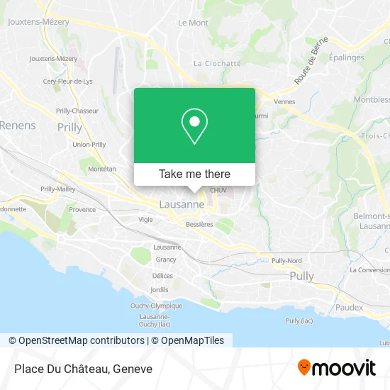 Place Du Château map