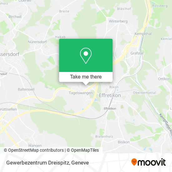 Gewerbezentrum Dreispitz map