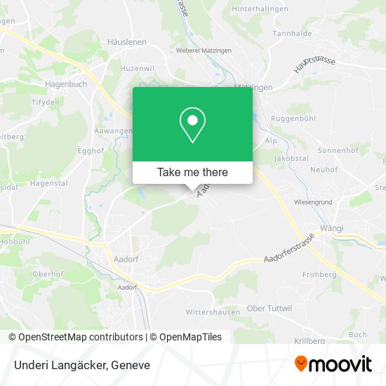 Underi Langäcker map