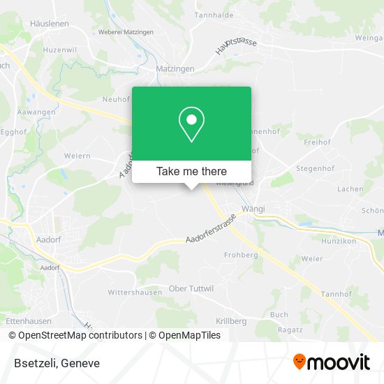 Bsetzeli map