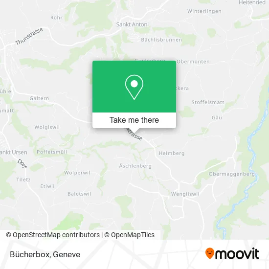Bücherbox map