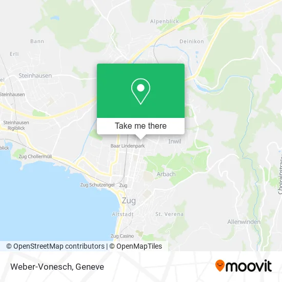 Weber-Vonesch map