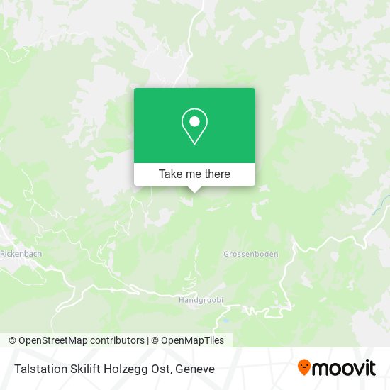 Talstation Skilift Holzegg Ost map