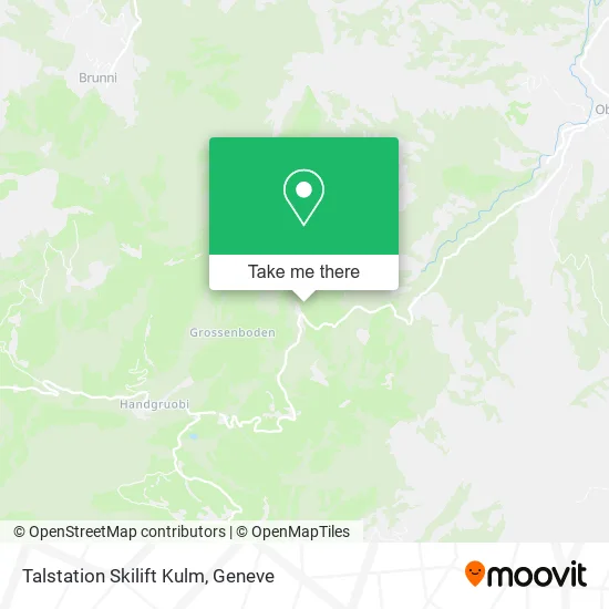 Talstation Skilift Kulm map