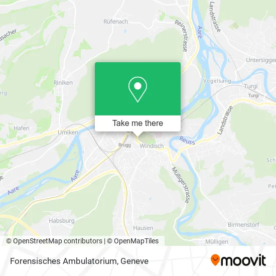Forensisches Ambulatorium map