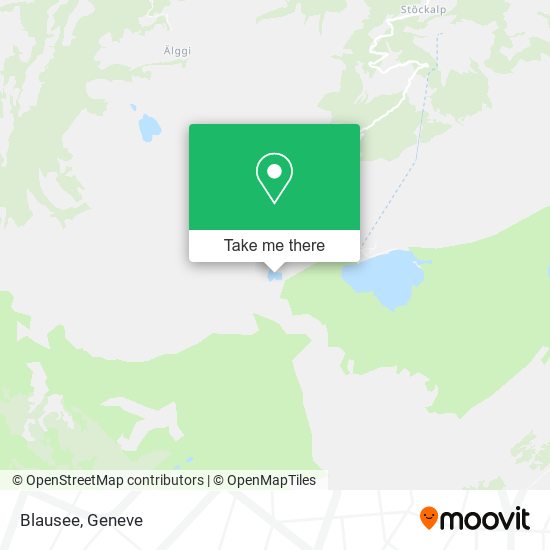 Blausee map