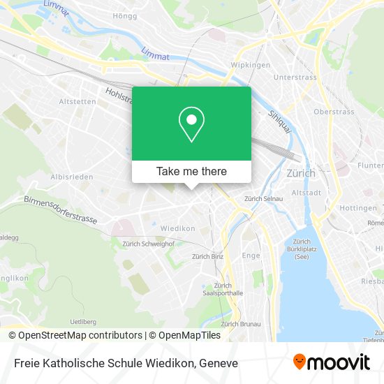 Freie Katholische Schule Wiedikon map