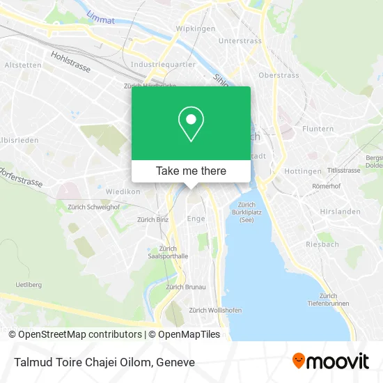 Talmud Toire Chajei Oilom map