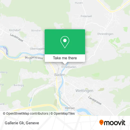 Gallerie Gk map
