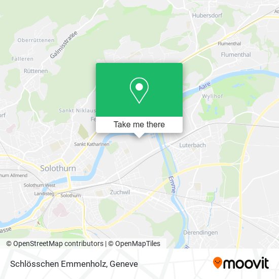 Schlösschen Emmenholz map