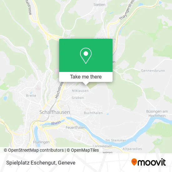 Spielplatz Eschengut map