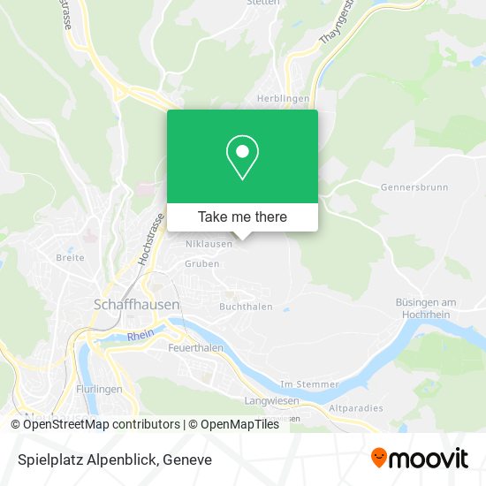 Spielplatz Alpenblick map