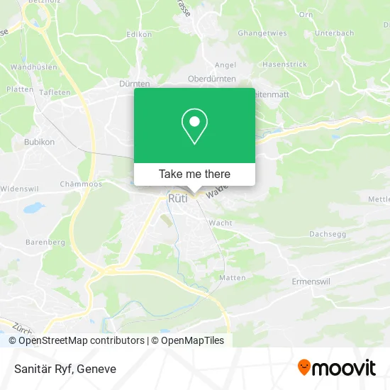 Sanitär Ryf map