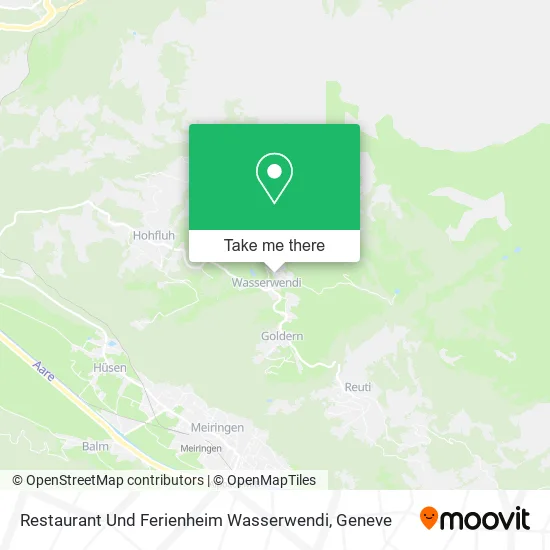 Restaurant Und Ferienheim Wasserwendi plan