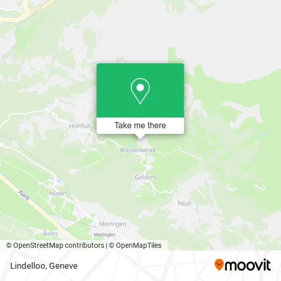 Lindelloo map