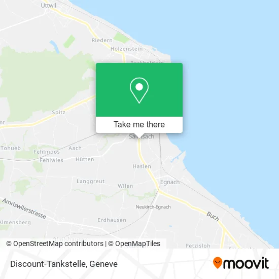 Discount-Tankstelle map
