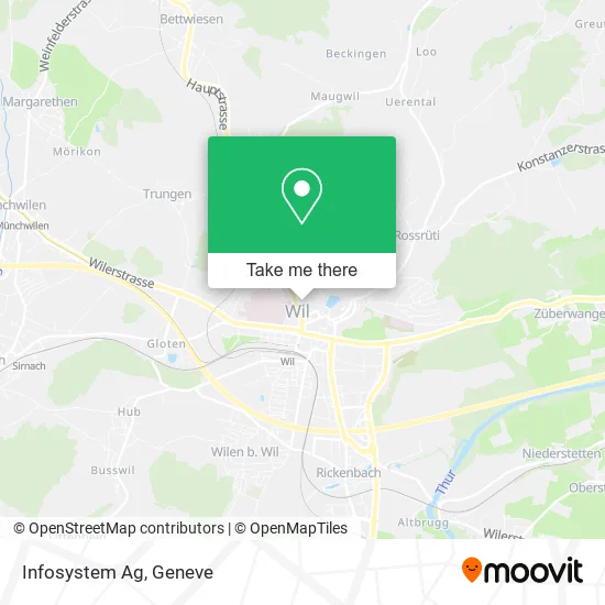 Infosystem Ag map