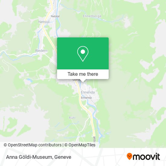 Anna Göldi-Museum map