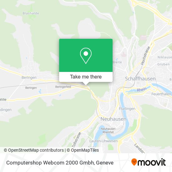 Computershop Webcom 2000 Gmbh map