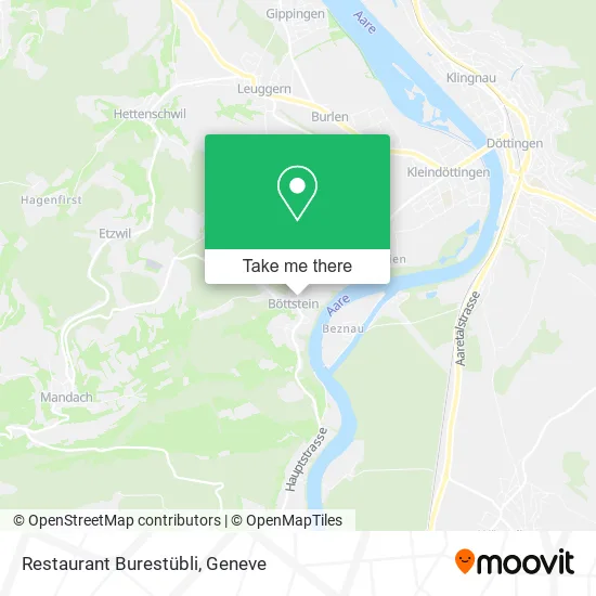 Restaurant Burestübli map