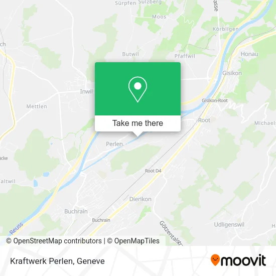 Kraftwerk Perlen map