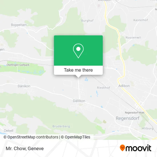 Mr. Chow map