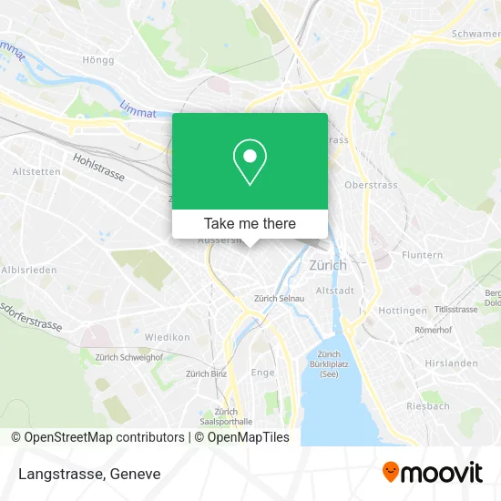 Langstrasse map