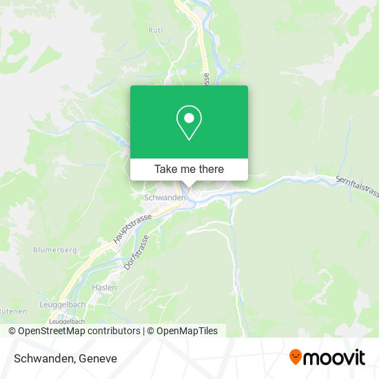 Schwanden map