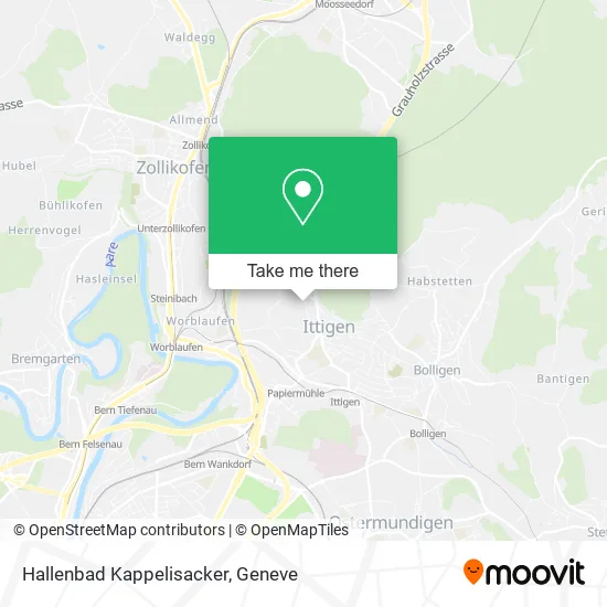 Hallenbad Kappelisacker map