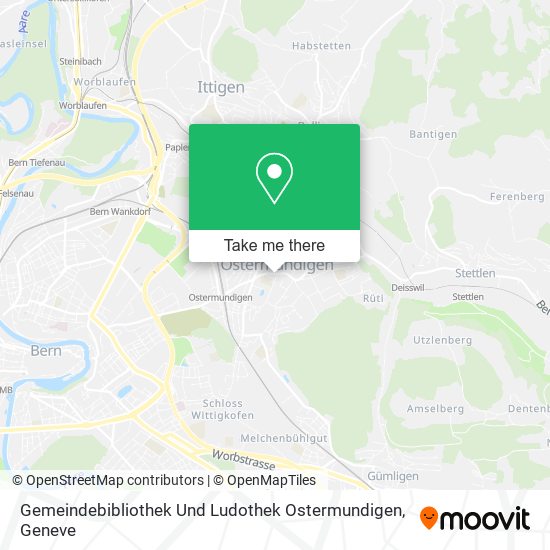 Gemeindebibliothek Und Ludothek Ostermundigen map