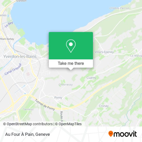 Au Four À Pain map