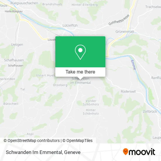 Schwanden Im Emmental map